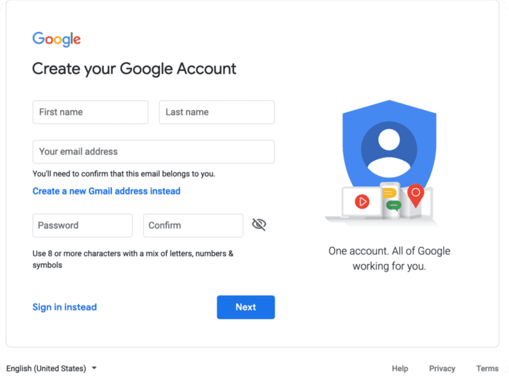 Google Account. Можливі проблеми.